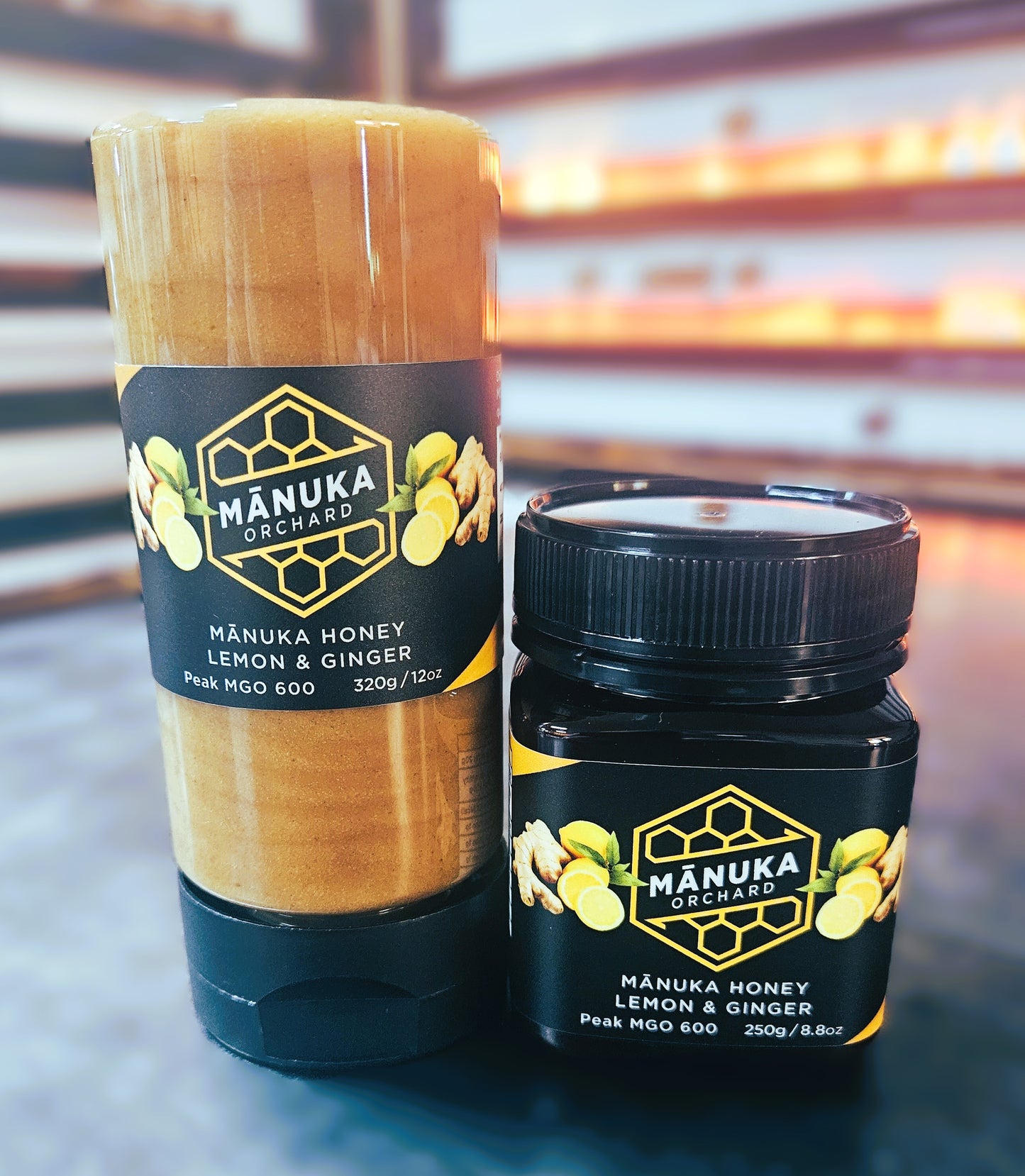 Manuka Honey Lemon and Ginger